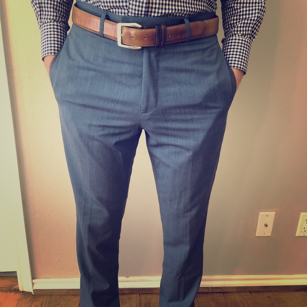 Parc 81 blue dress pants